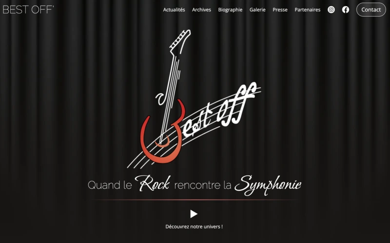 Aperçu du site Best Off'